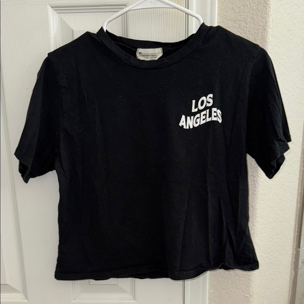 Black Los Angeles Graphic Tee